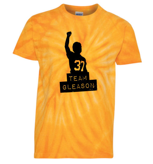 Team Gleason Logo Tie-Dyed Kids T-shirt