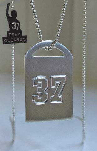 Gleason Tags - Sarah Ott Limited Edition #37 Sterling Silver Necklace Charm