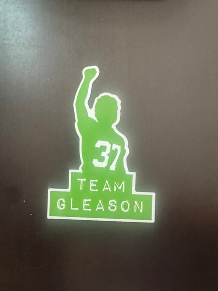 Team Gleason Car Magnet Green