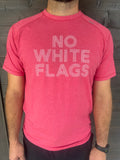 TASC Performance No White Flags Mens T-Shirt Red Heather