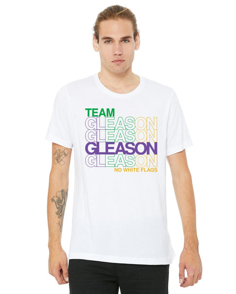 Mardi Gras - Purple Green Gold GLEASON T-Shirt