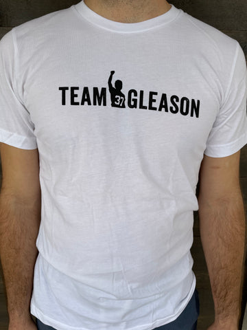 White Team Gleason Mens T-shirt
