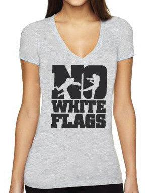 No White Flags Bold Block Womens T-shirt