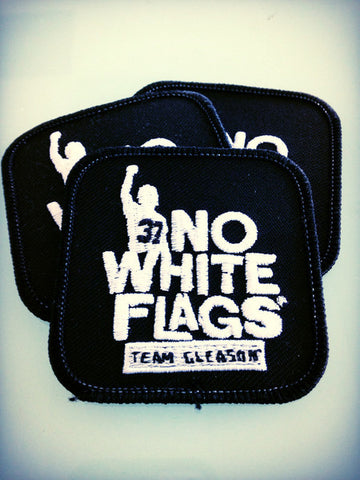 No White Flags Team Gleason Patches
